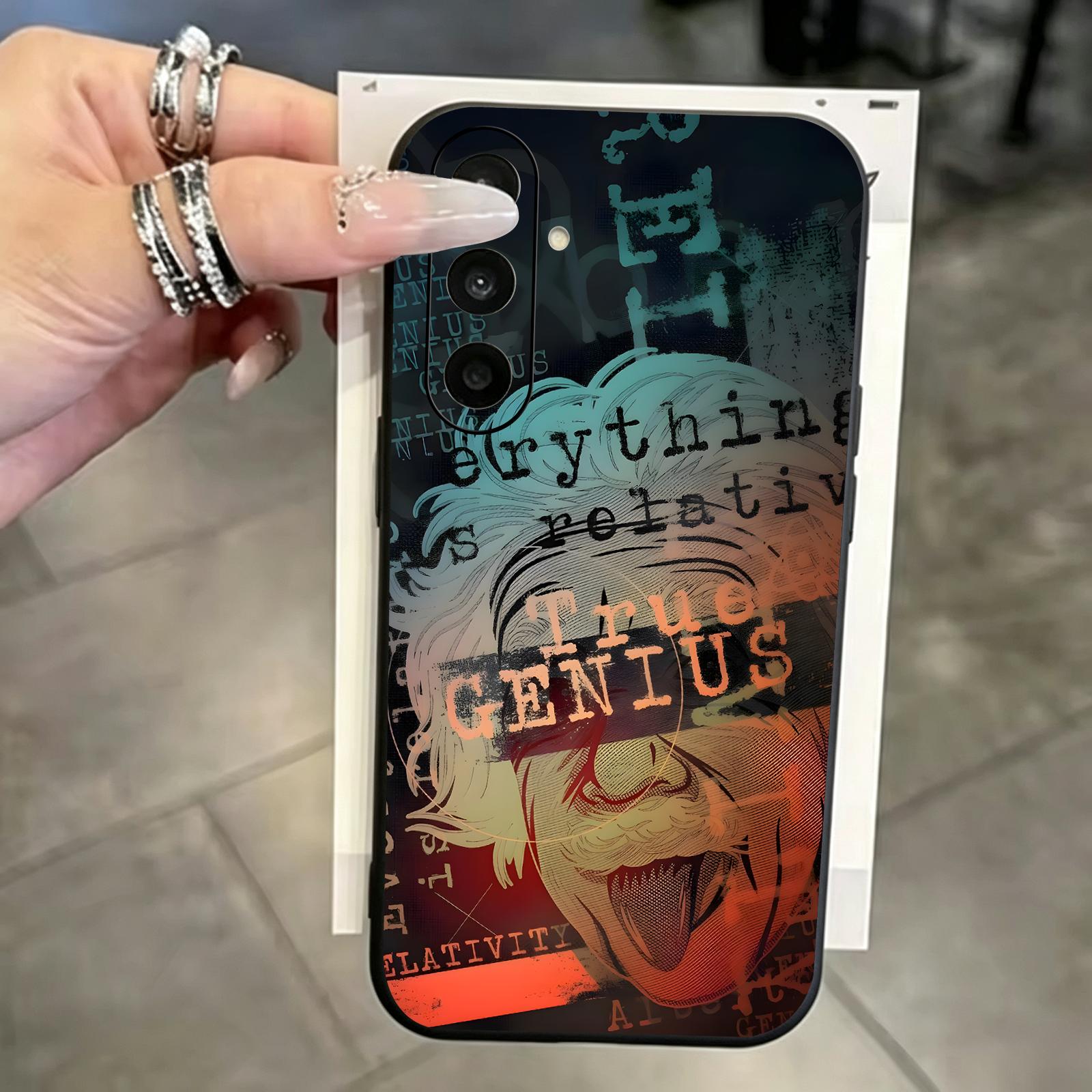Matte Pc Case - scientist Albert Einstein Phone Case For