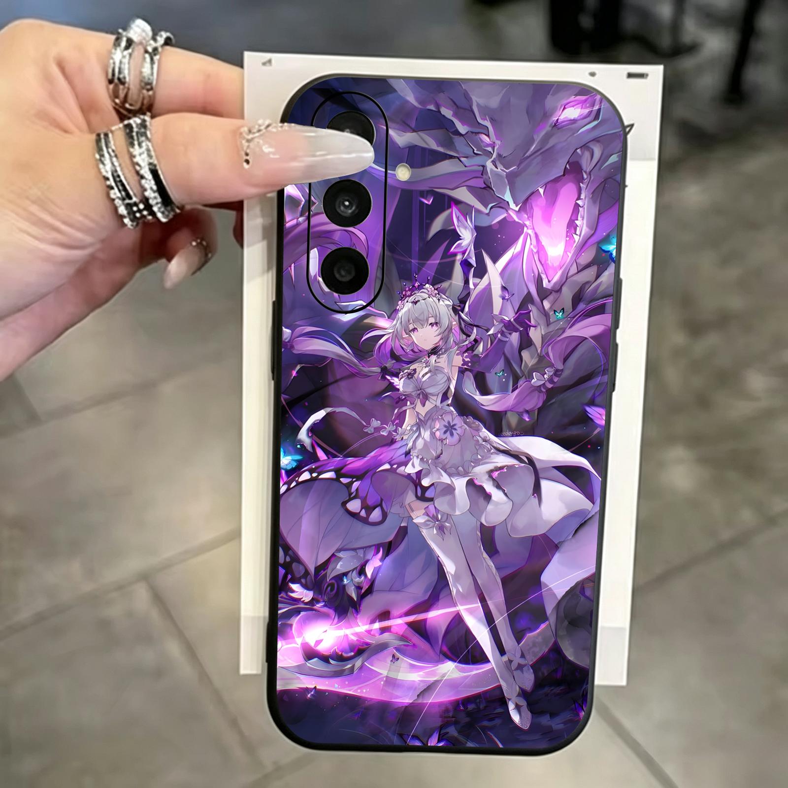 Matte Pc Case - Honkai Star Rail Castorice Phone Case