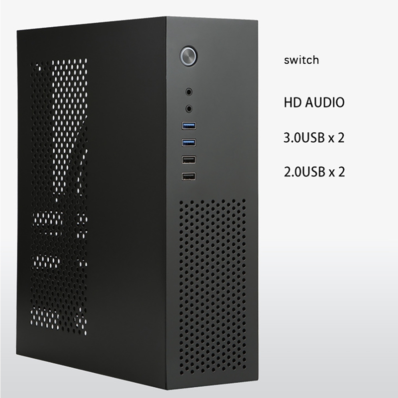 SKTC A10 Mini Desktop HTPC Com - Computer Case 评论和价格