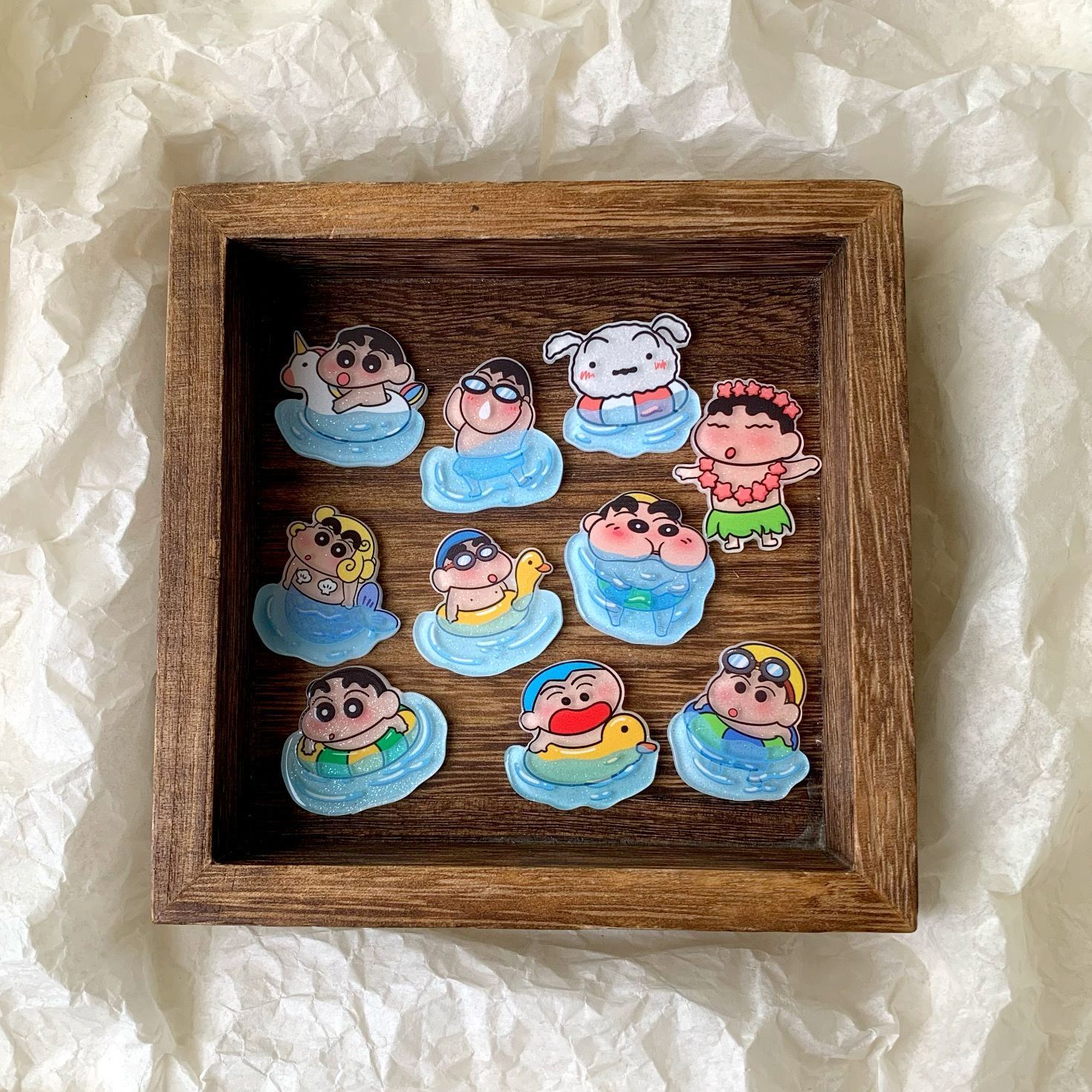 Crayon Shin-chan resin accesso - Case Fans 评论和价格