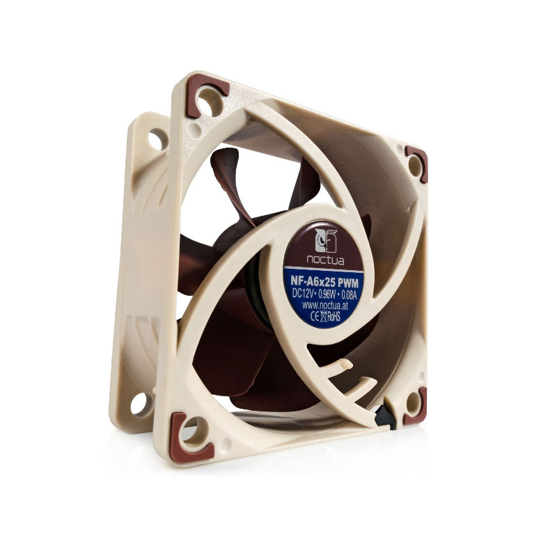 Noctua NF-A6X25 60x60x25mm 12V - Case Fan Controller 评论和价格