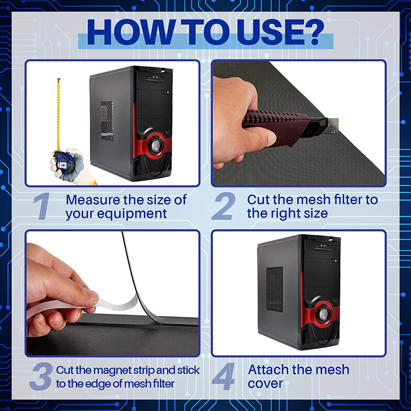 30X50CM 50X50CM Dustproof Comp - Dust Filter Pc 评论和价格