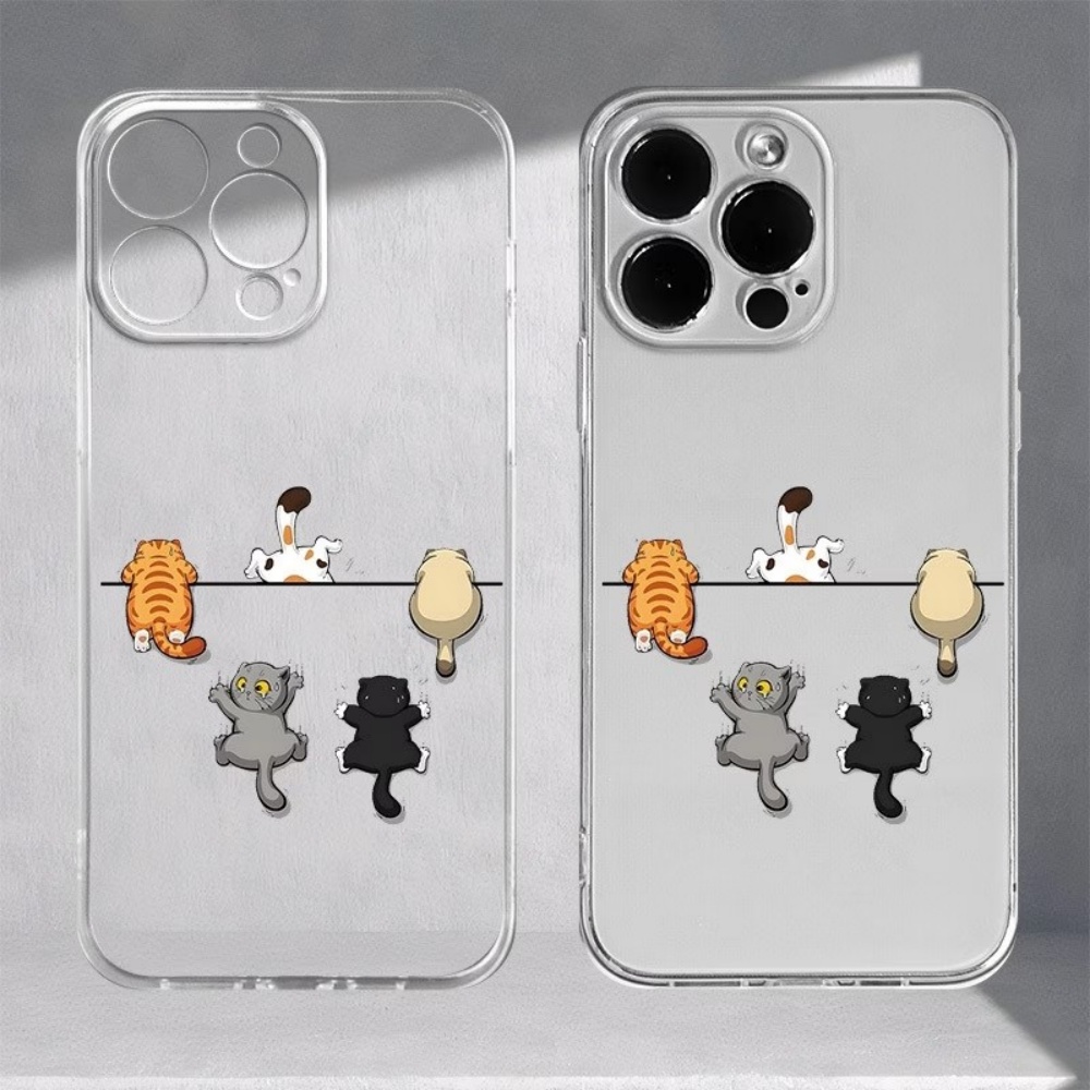 Five Cute Cat Pattern Phone Ca - Mini Pc Case 评论和价格