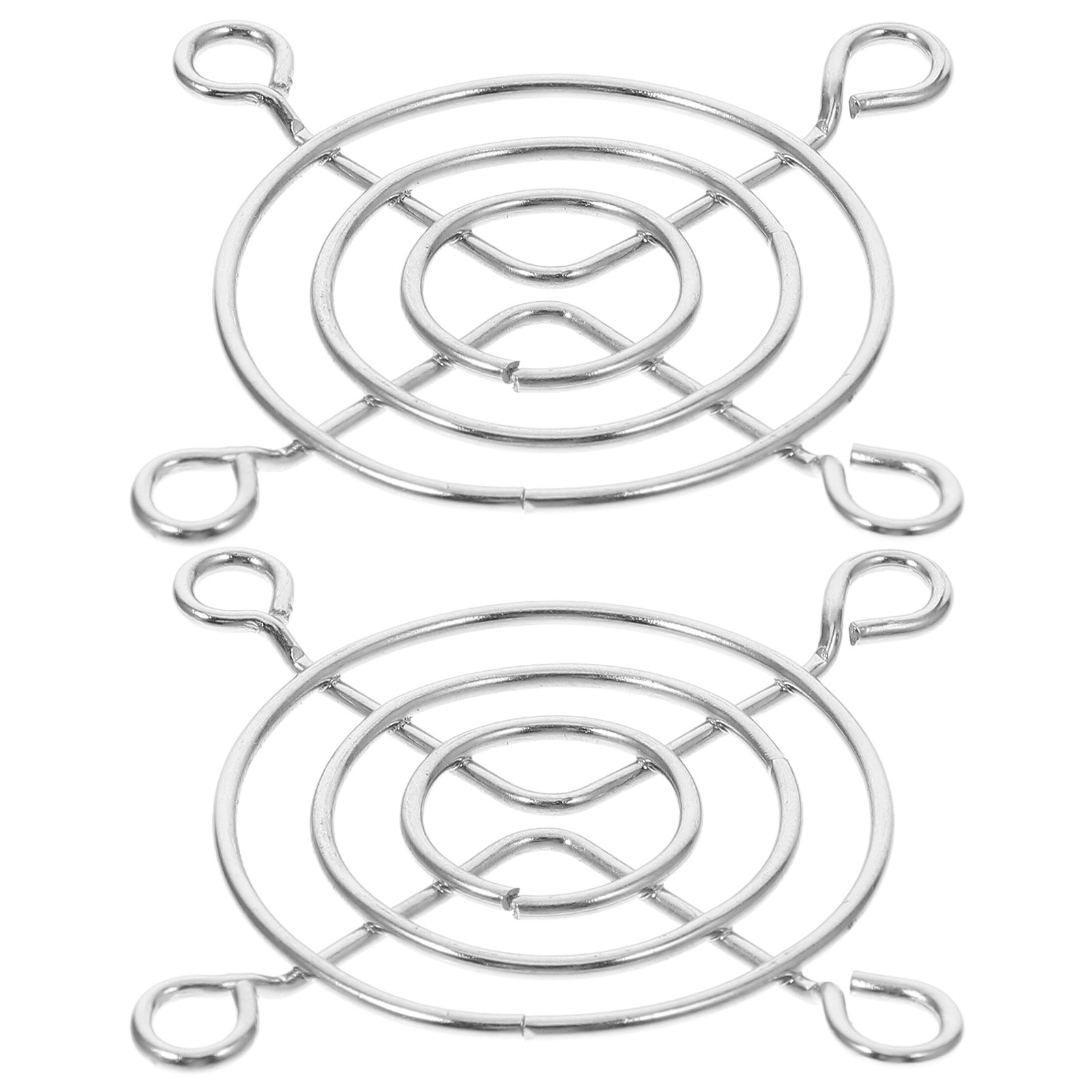 2Pcs Cooling Fan Grill Metal W - Case Fans 评论和价格